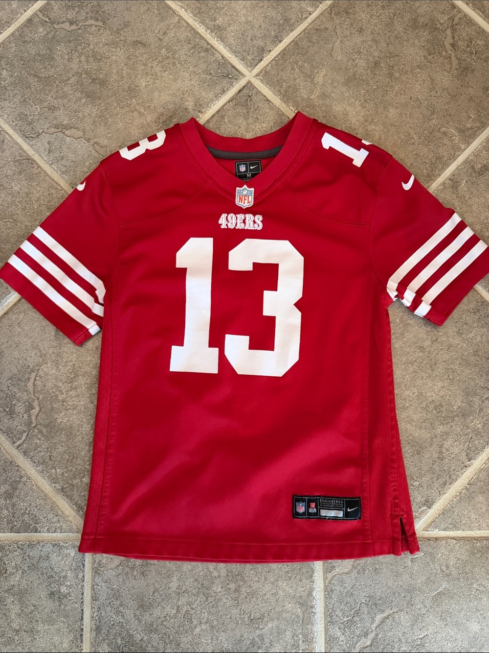 Brock Purdy Nike Youth Kids Red San Francisco 49ers #13 Football Jersey